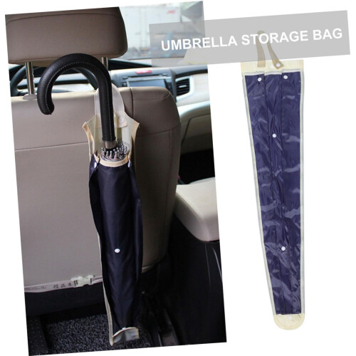 4pcs Car Umbrella Bag Hanging Storage Back Seat Back Organizer 2