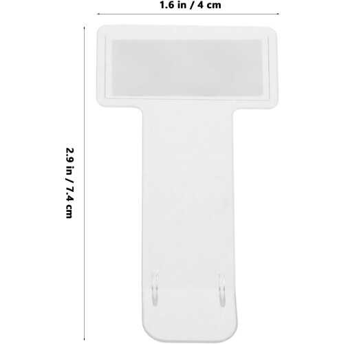 5pcs Plastic Parking Permit Holder Car Ticket Clip Invoice Folder for Windscreen 1