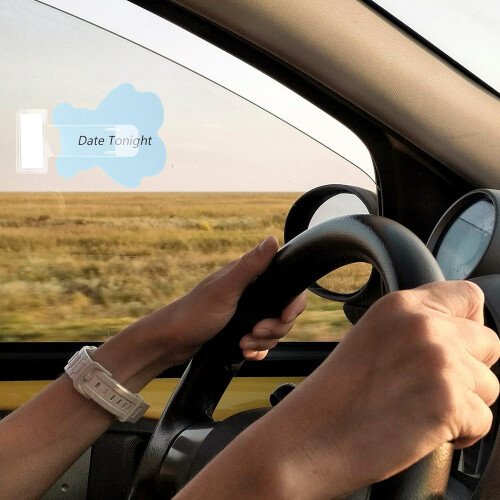 5pcs Plastic Parking Permit Holder Car Ticket Clip Invoice Folder for Windscreen 2