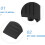 2pcs carro parasol ganchos interior gancho cego compatível 8