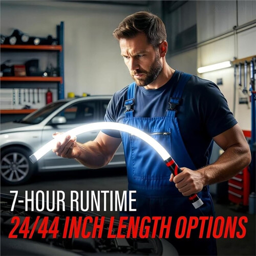 2026 New Bendable LED Light, Flexible LED Flashlight Stick Bendable Work Light, MechanicTool for Car Repair,Engine Bay 1