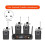 Wireless Microphone Lavalier 4 Channel UHF Fixed Frequency Dynamic Microphone for Karaoke Wedding Party Band Church UK 2