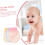 Earring Lifters Silicone Earring Backs 8 Pcs Adjustable Support for DIY and Secure Ear Lock 6