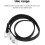Pedal Fix Bands Pedal Toe Strap 4pcs Nylon Buckle Replacement Straps 7