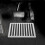 Universal Stainless Steel Car Pedal Protector Mat Patch for Driver Footrest 5