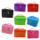 New Zipper Cosmetic Storage Make  Bag Handle Train Case Purse-L black 7