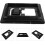 Solar Panel Mounting Brackets for RV Trailers 7pcs Black Solar Module Support Stand Kit 8