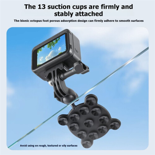 Underwater Waterproof Case for Action 6 5pro 4 3 Camera Diving Protective Housing Shell Underwater Suction Cup Mount 1