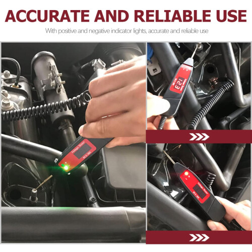 5pcs LCD Digital Circuit Tester Voltage Tester for Vehicles Accurate Test Light Easy Use Design 2