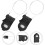 2pcs Bicycle Theft Lock Safety Snowboard Lock Light Weight Portable Cable 8