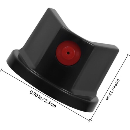 20pcs Spray Paint Nozzles Replacement Nozzle for Sprayer Can Abs Material Black Color Precise Paint Coverage 1