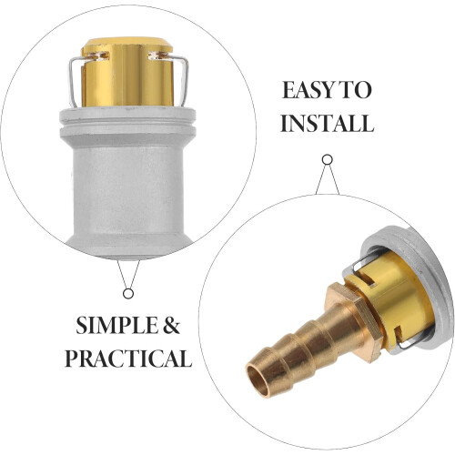 Stück 0,8 mm selbstsichernde Reifenfülladapter 2