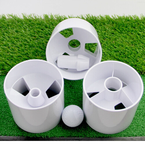 Green Hole Cup, Flagpole Hole Cup, Funnel Fan Leaf Drain Hole Abs Plastic (Including Removable Hole Cup Core) 2