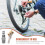 2 Sets 1/4" Internal Thread Copper Locking Tire Air Chuck Zinc-Plated Clip 4