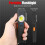 NEWBIRTH Portable LED Flashlight with Type-C Rechargeable Work Light, Waterproof and Magnetic 5