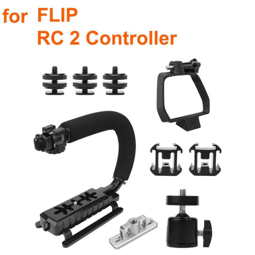 For  RC 2 Handheld Shooting Bracket for  FLIP Drone Camera U-Shaped Stand Set 2