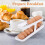 Egg Holder for Refrigerator, Space Saving Egg Tray Fridge Egg Tray for Refrigerator Countertop Cabinet(White) 1