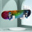 Skateboard Wall Holder Acrylic Display Rack Wall-Mounted Skateboard Storage Bracket 2