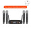 Wireless Microphone Handheld 4 Channel UHF Fixed Frequency Dynamic Microphone System for Karaoke Wedding Party Stage UK 2