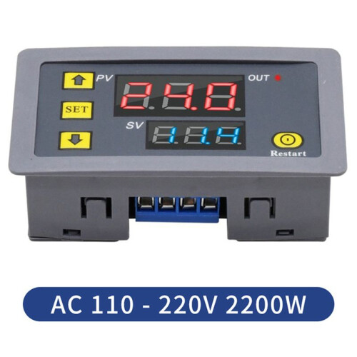 3X Digital  Delay Relay LED Display Cycle Timer Control  Adjustable Timing Relay  Delay  AC110-220V 2