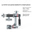 3-Axis Universal Phone Gimbal, Tilt Adjustable 360 Rotation Stabilizer for Phone Android Mobile, Live Streaming Vlog 6