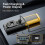 LED Work Light , Rechargeable Work Light with Magnetic Base, Portable Flashlight with Clip, Hook and 180 Rotation Stand 4