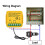 2X Tuya Wifi  Power Meter with Current Transformer Sensor Clamp 80A  Meter,2CH 3