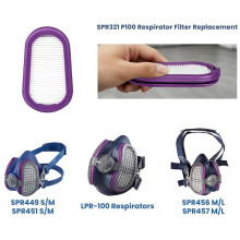 6Pac P100 Respirator Replacement Filter SPR321 for GVS Elipse SPR451(S/M)/SPR457(M/L)/SPR449(S/M)/SPR456(M/L) & LPR-100