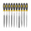 10PCS Bearing Steel File DIY 3D Printer Part 3D Model File Two-Tone Handle Assorted Files Small Files Tools 9