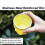 5PCS Silicone Foldable Travel Cup, 6oz Silicone Folding Camping Cup with Lids Foldable Drinking Water Cup 6