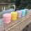 5PCS Silicone Foldable Travel Cup, 6oz Silicone Folding Camping Cup with Lids Foldable Drinking Water Cup 10