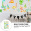 Dinosaur Pattern Wall Decal 1 Sheet Removable PVC Sticker No Bad Smell Decorative 3