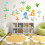 Dinosaur Pattern Wall Decal 1 Sheet Removable PVC Sticker No Bad Smell Decorative 5