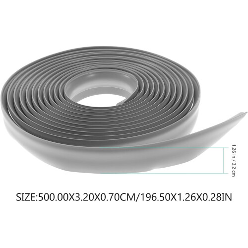 5 Feet PVC Floor Transition Edging Strip Carpet Binding Trim Secure Easy to Install Suitable 1