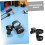 2pcs Adjustable Angle Cup Holder for Wheelchair Walker Stroller Portable Drink Holder 7