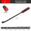 Hi-Spec Pry Bar  Strike Cap Nail Puller Chisel Car Repair Tool Set Remover Removal Hand Tools 10