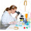 5pcs Scientific Lab Cleaning Brush for Beaker Bottle Cup Experiment Use Deep Cleaning Brush 5