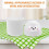 Mini Trash Can with Lid Cartoon Garbage Can Plastic Compact Storage Desktop 6