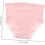 Lot de 3 culottes de maternité en coton taille haute, ajustables. 8