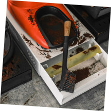Spazzola per la pulizia a doppia estremità per macchine da caffè espresso, detergente per macchine da caffè.