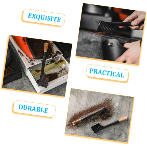 Brosse de nettoyage double embout pour machine à café expresso