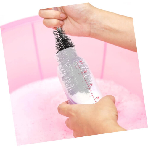 6pcs Long Bottle Cleaner Feeding Bottle Brush Multi Functional Cleaning Brush 2