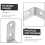 10pcs Stainless Steel Corner Code Mini Small Brackets Angle Brackets for Wood Shelving 8