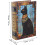 Vintage Bookshelf Decor Keepsake Storage Box Book-shaped Wooden 2