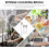 9pcs Long Handle Sponge Brush for Plastic Cup Cleaner Lengthened Handle Bottle Brush 3
