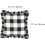 Unique Checkered Pillow Cover Polyester Fabric Fashionable Simple Design Decorative 2