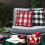 Unique Checkered Pillow Cover Polyester Fabric Fashionable Simple Design Decorative 5