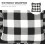 Unique Checkered Pillow Cover Polyester Fabric Fashionable Simple Design Decorative 7