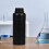 Lot de 10 flacons de réactifs noirs à large ouverture de 500 ml avec bouchons à fermeture sécurisée 5