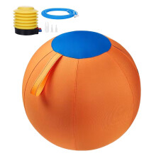 Duurzaamheid Opblaasbare hondenbal met-sinaasappelen kleur 25cm